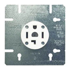 1167-2 - ELECTRICAL RECEPTACLE 30A/250V NEMA 14-30R ALUM FOR DRYER