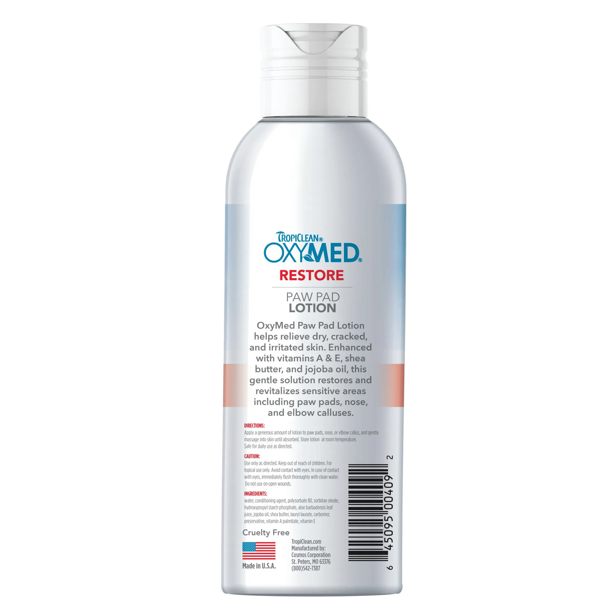 20% OFF: TropiClean OxyMed Restore Paw Pad Lotion For Dogs & Cats
