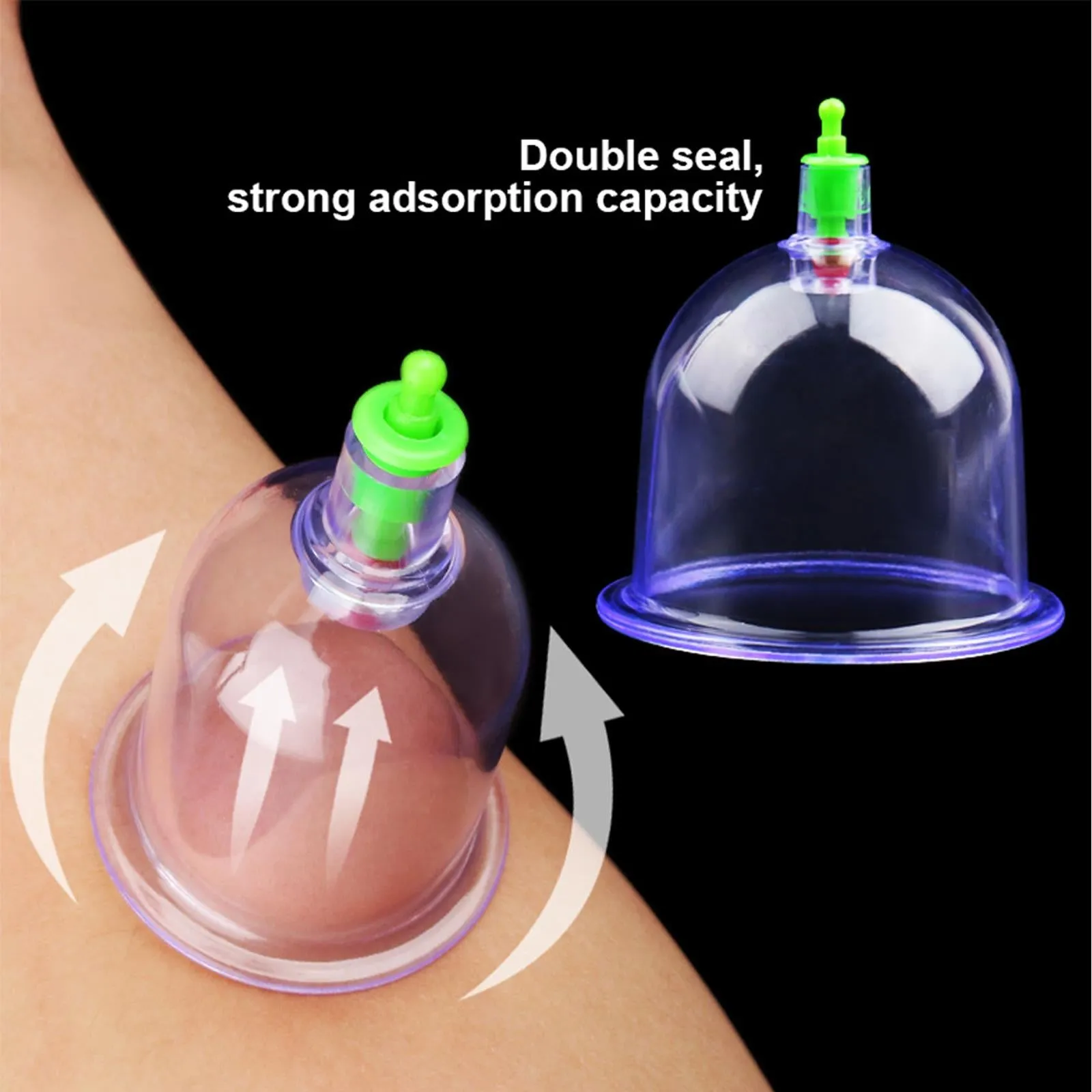 26 Pieces Cupping Vacuum Massage Cups Therapy