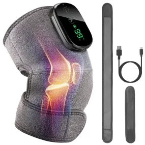 3-in-1 Heated Knee Massager & Shoulder Pads - 3 Modes for Pain Relief
