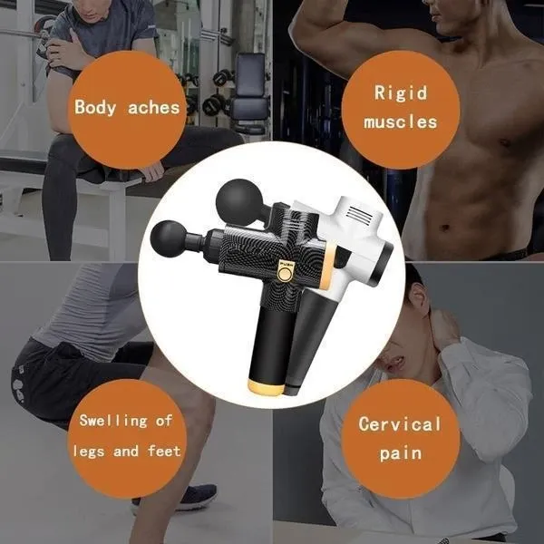 4-In-1, Relieving Pain, 3 Speed Settings Body Deep Muscle Massager