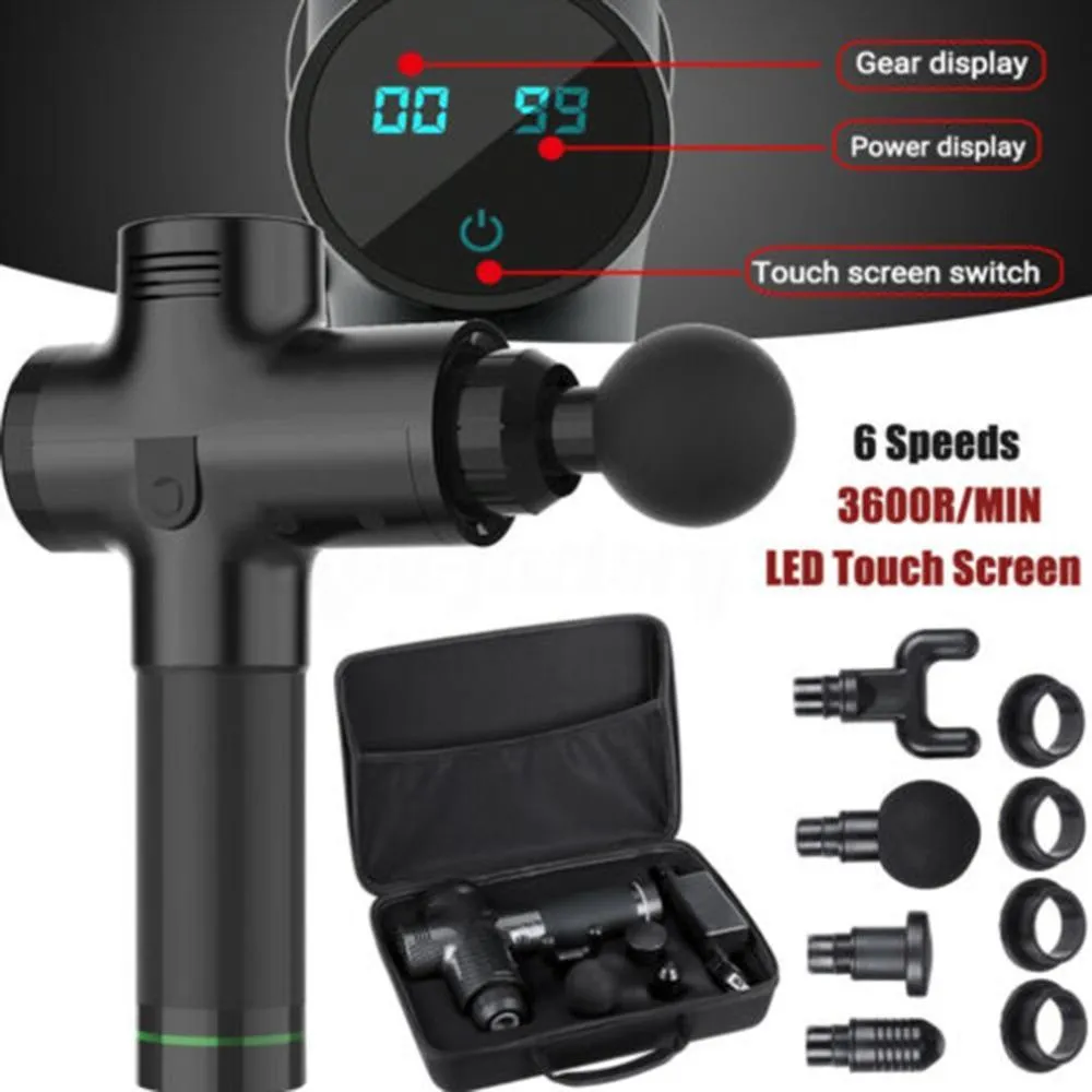 4 In One,Relieving Pain,3 Speed Setting Body Deep Muscle Massager
