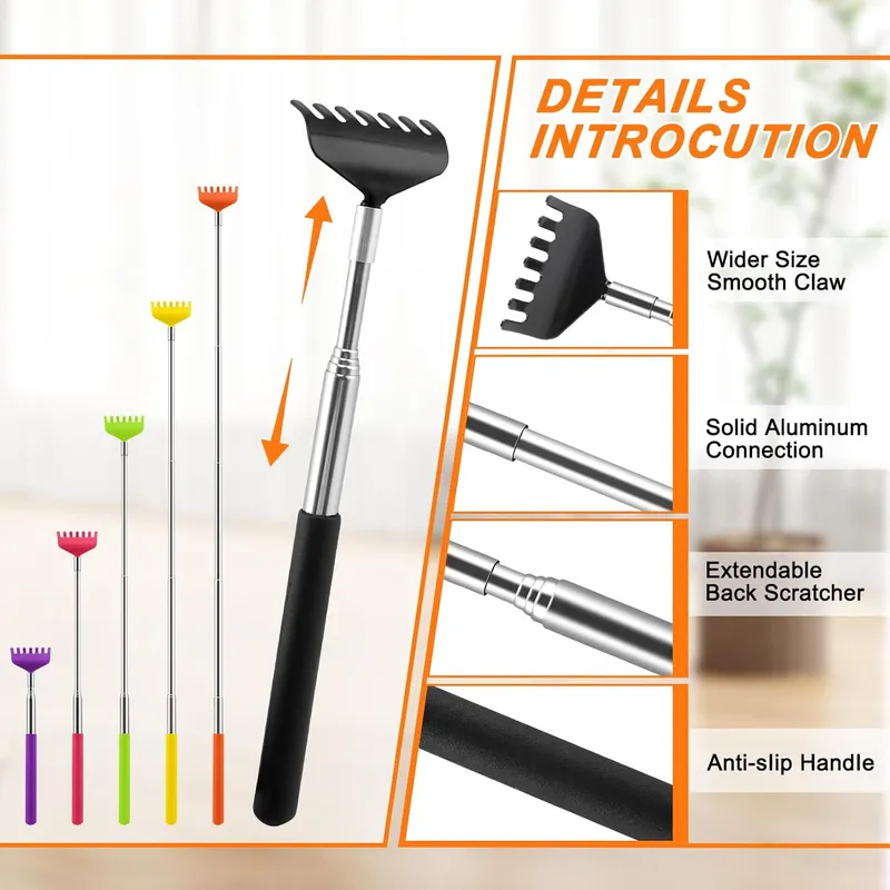 6 Pack Back Scratcher Extendable