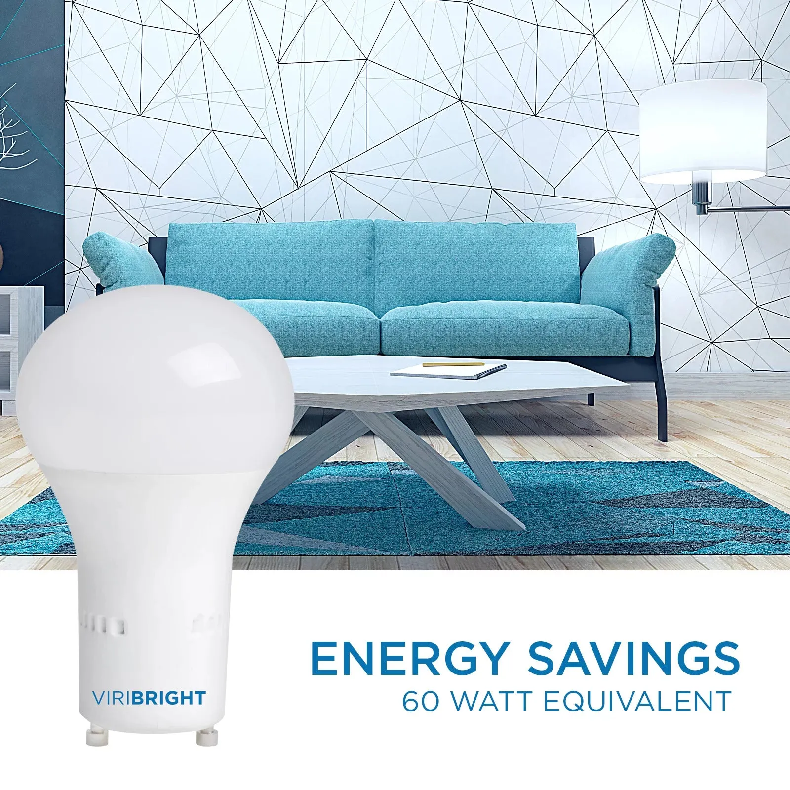 60-Watt Equivalent A19 GU24 General Purpose LED Light Bulb