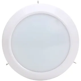 75-Watt Equivalent Universal 6in. 1000 Lumens LED Downlight Light Replacement Disc, Retrofit E26 Adapter Included