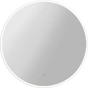 80cm Round LED Wall Mirror Anti-Fog Touch Control