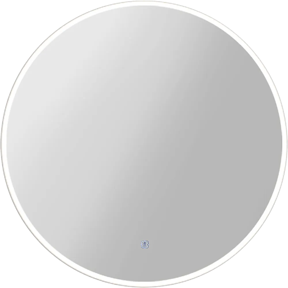 80cm Round LED Wall Mirror Anti-Fog Touch Control