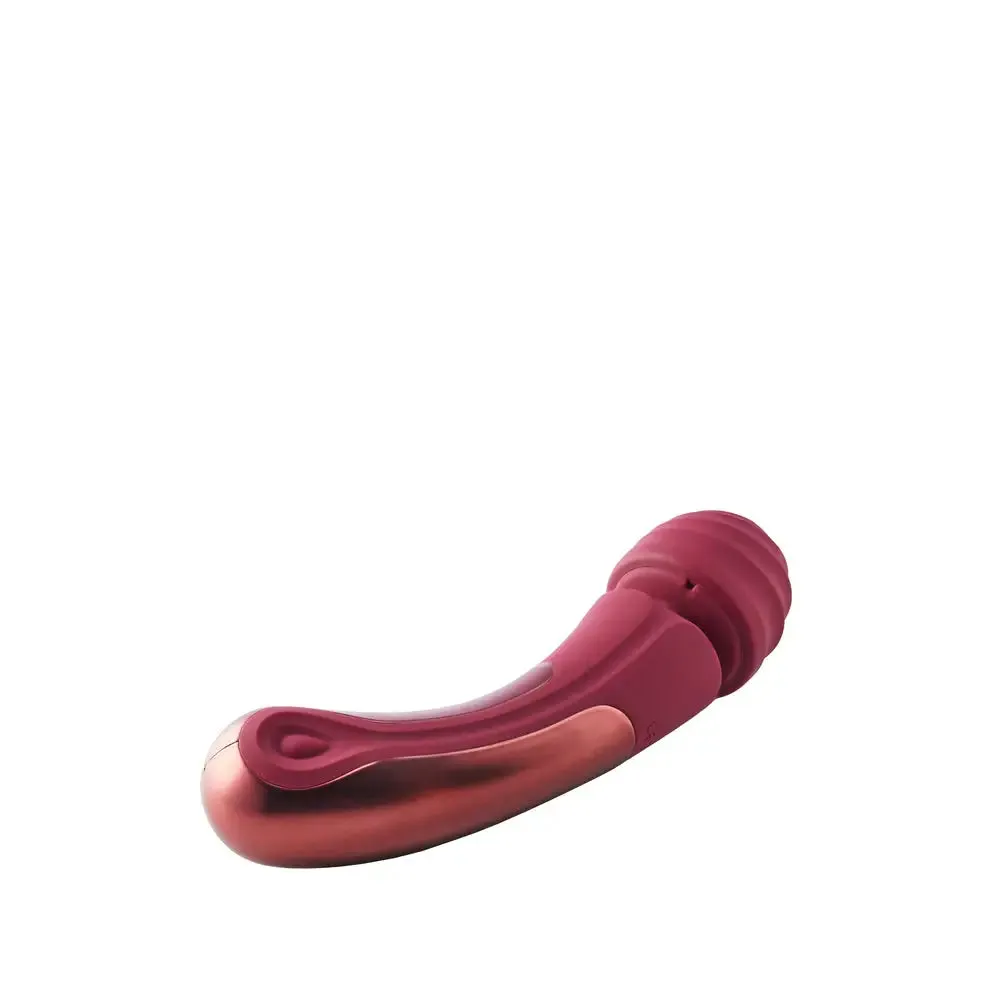 8.5-inch Dream Toys Silicone Red Extra Powerful Wand Vibrator