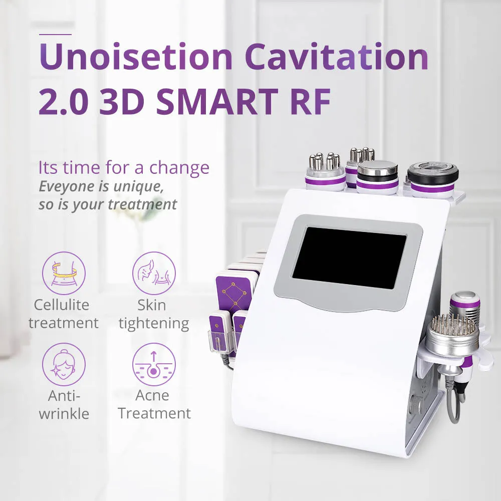 9 In 1 Ultrasonic Cavitation Body Sculpting Machine with Lipo laser