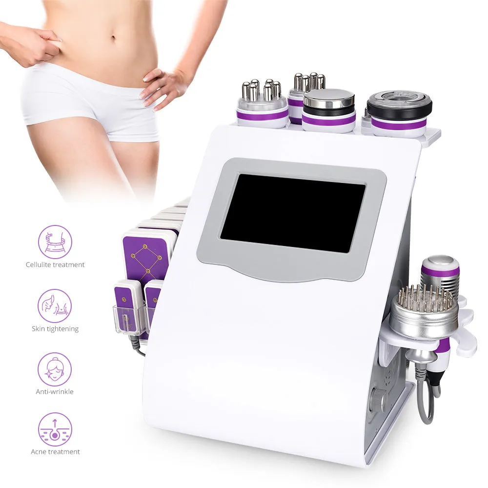 9 In 1 Ultrasonic Cavitation Body Sculpting Machine with Lipo laser