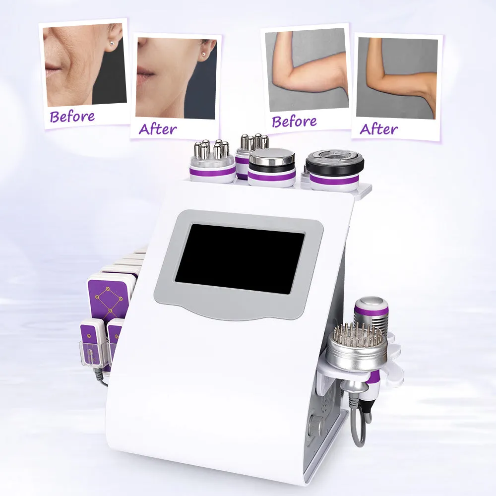 9 In 1 Ultrasonic Cavitation Body Sculpting Machine with Lipo laser