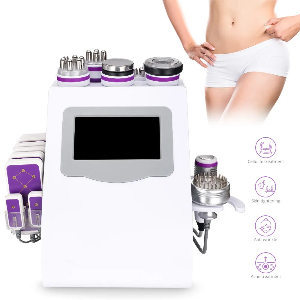 9 In 1 Ultrasonic Cavitation Body Sculpting Machine with Lipo laser
