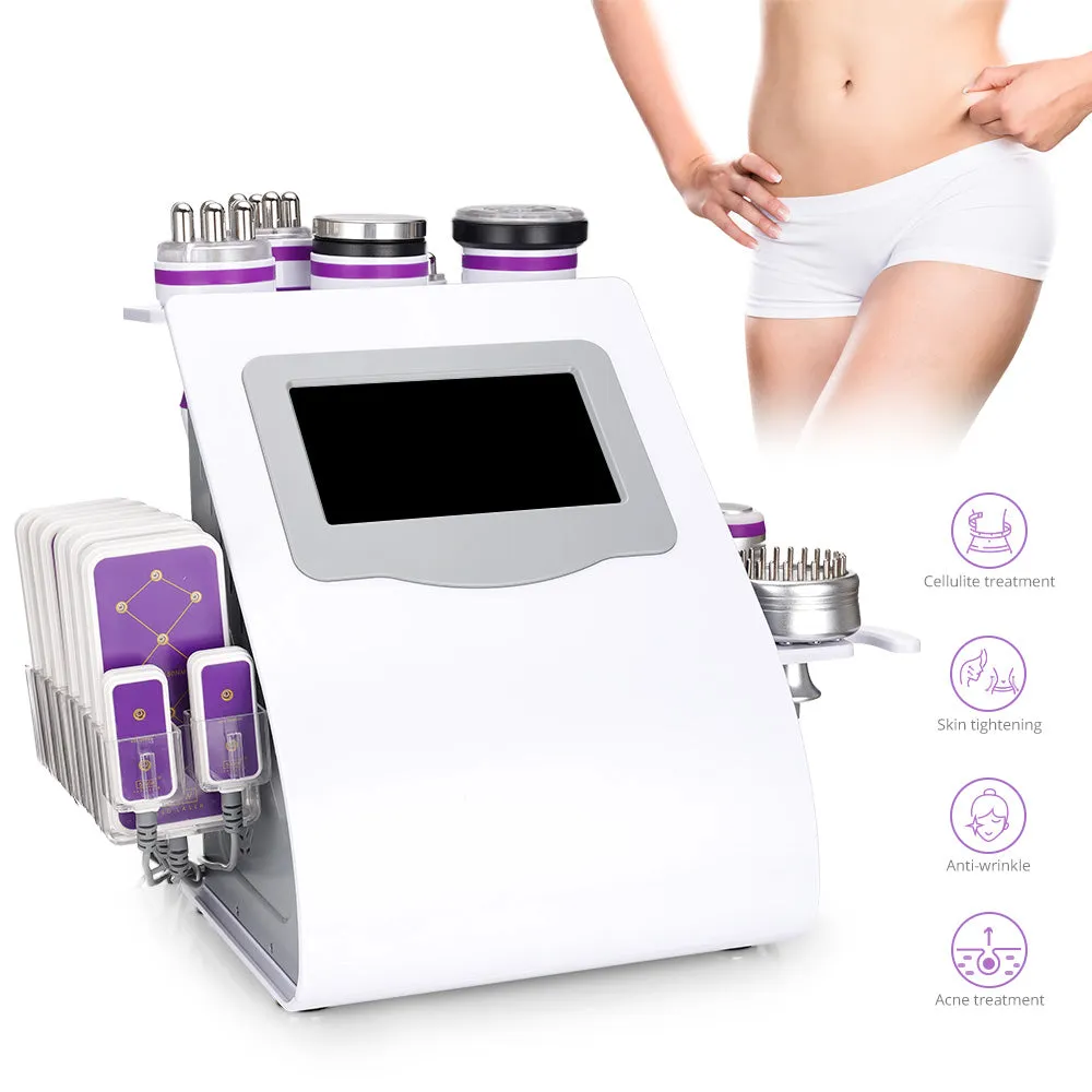 9 In 1 Ultrasonic Cavitation Body Sculpting Machine with Lipo laser
