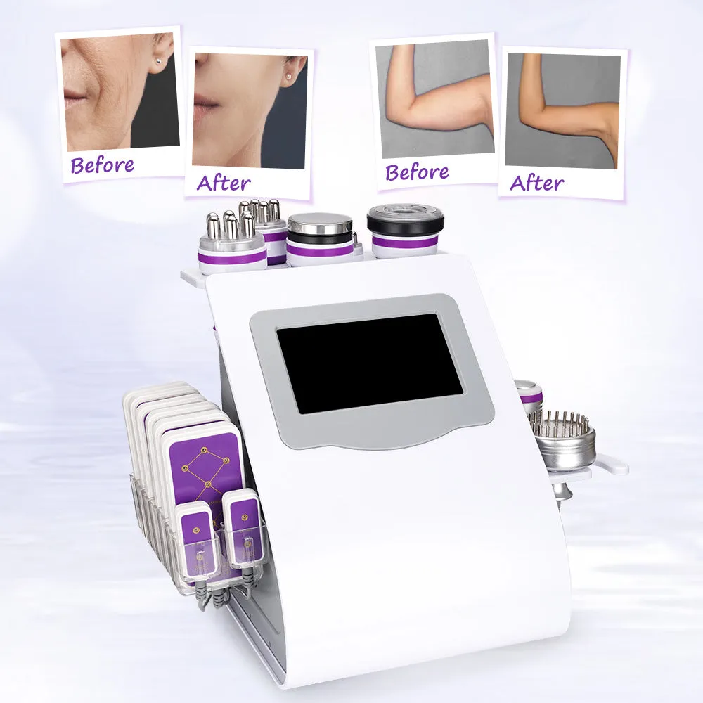 9 In 1 Ultrasonic Cavitation Body Sculpting Machine with Lipo laser