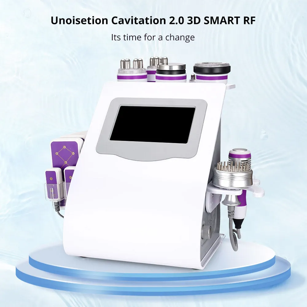 9 In 1 Ultrasonic Cavitation Body Sculpting Machine with Lipo laser