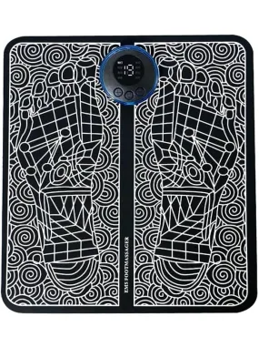 Abhijeet enterprise Rechargeable EMS Foot Massager Mat, Muscle Stimulator, Simulated Massage for Feet, Hands, Arms, Shoulders, Arthritis Pain Relief, Varicose Veins Treatment