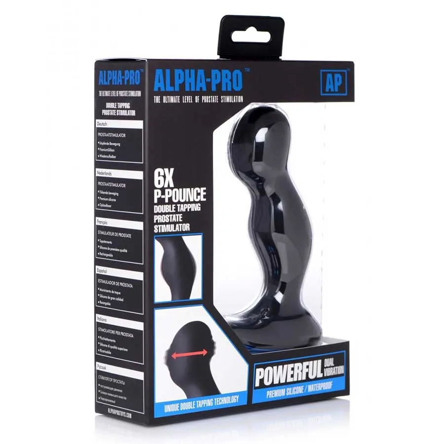 Alpha Pro 6X P-Pounce Double Tapping Prostate Stimulator