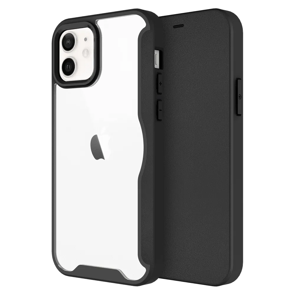 AMPD TPU / Acrylic Flip Wallet Case for Apple iPhone 12 by AMPD