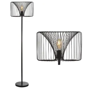Anabelle 61" Metal LED Floor Lamp