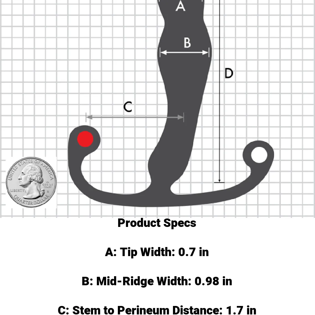 Aneros Eupho Syn Trident Hands-Free Prostate Stimulator