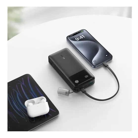 Anker Power Bank 20K 30W Black | A1384H11