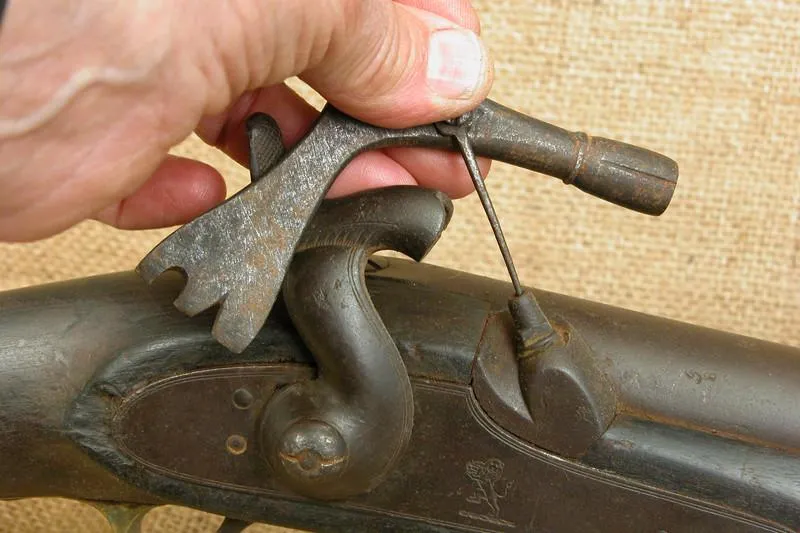 Antique Combination Tool for Percussion Muskets