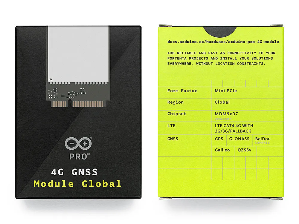 Arduino Pro 4G GNSS Module Global