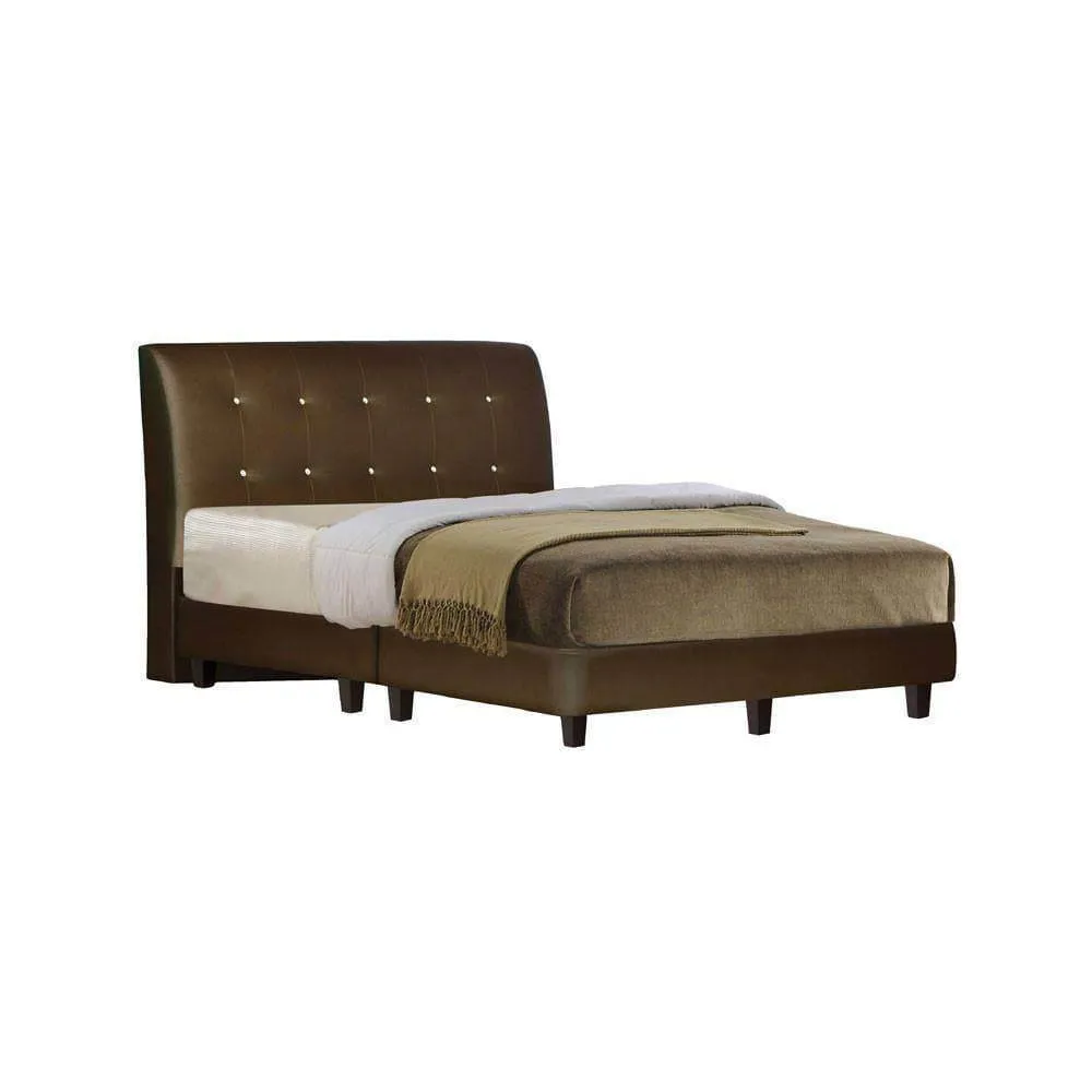 Attwell Faux Leather Divan Bed Frame