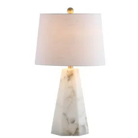 Avalyn 25.5" Alabaster LED Table Lamp