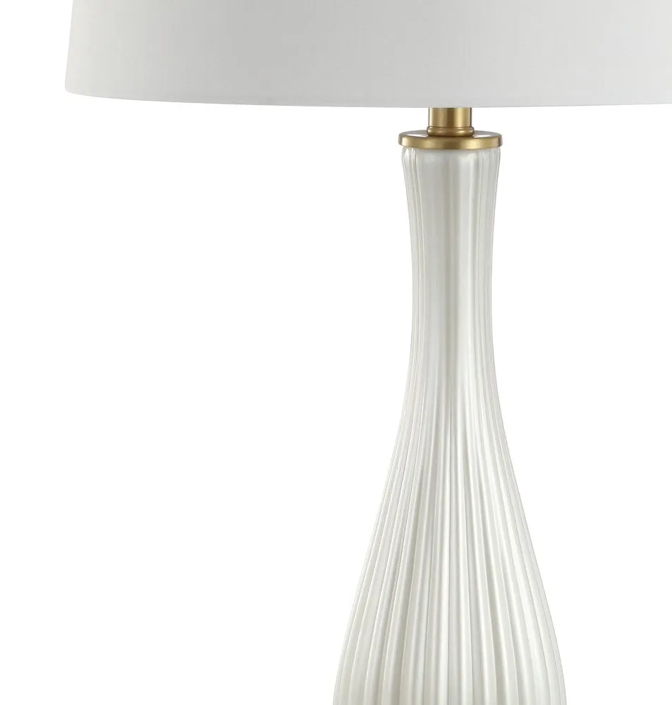 Barcelona 33.7" Glass LED Table Lamp