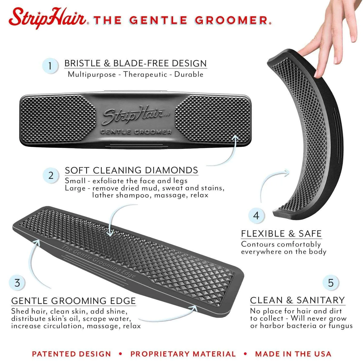 Betty's Best Strip Hair Gentle Groomer