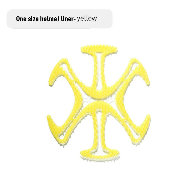 Bicycle Helmet Universal Silicone Elastic Massage Protective Pad Cycling Equipment Breathable Inner Pads for Children Adult