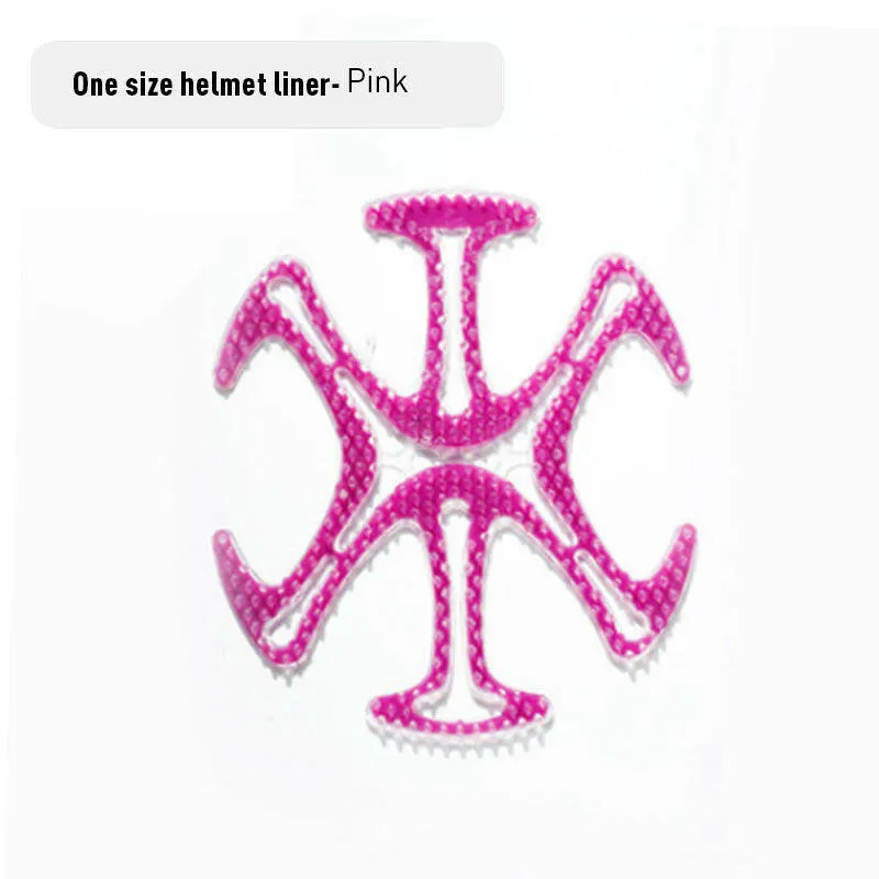 Bicycle Helmet Universal Silicone Elastic Massage Protective Pad Cycling Equipment Breathable Inner Pads for Children Adult