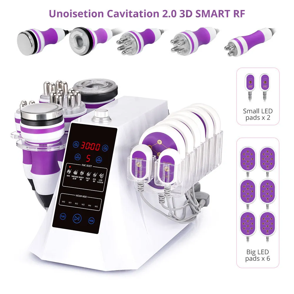 Black Friday 6 In 1 Cavitation 2.0 40K Machine With One Brazilian Body Cream