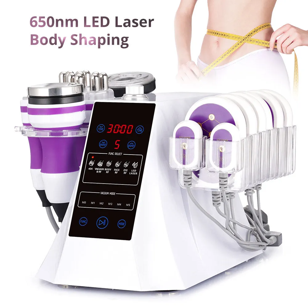Black Friday 6 In 1 Cavitation 2.0 40K Machine With One Brazilian Body Cream