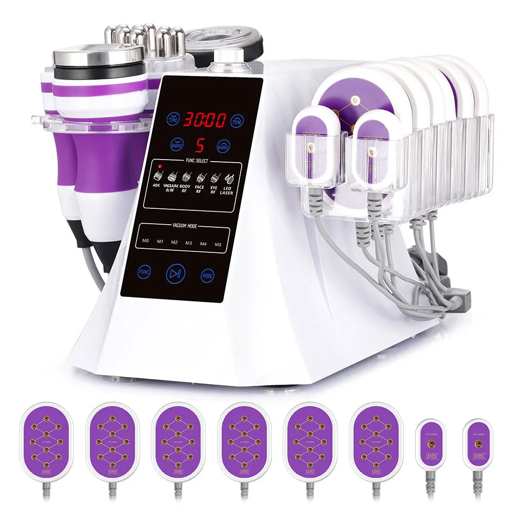 Black Friday 6 In 1 Cavitation 2.0 40K Machine With One Brazilian Body Cream