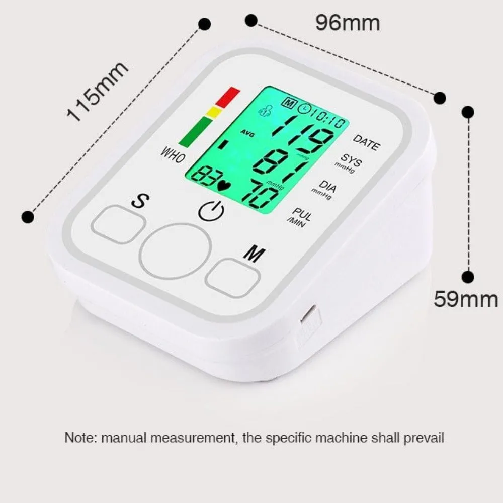 blood pressure heart rate measuring devices sphygmomanometer ✈️ free.shipping