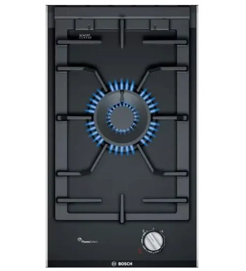 Bosch Series 6 DWB98JQ50B Wall-mounted cooker hood 90 cm   PRA3A6B70K Series 8 Domino gas hob 30 cm Ceramic, Black   PRB3A6B70K Series 8 Domino gas hob 30 cm Ceramic, Black