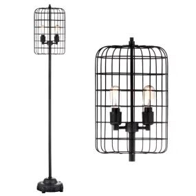 Braden 65" Industrial Metal Floor Lamp