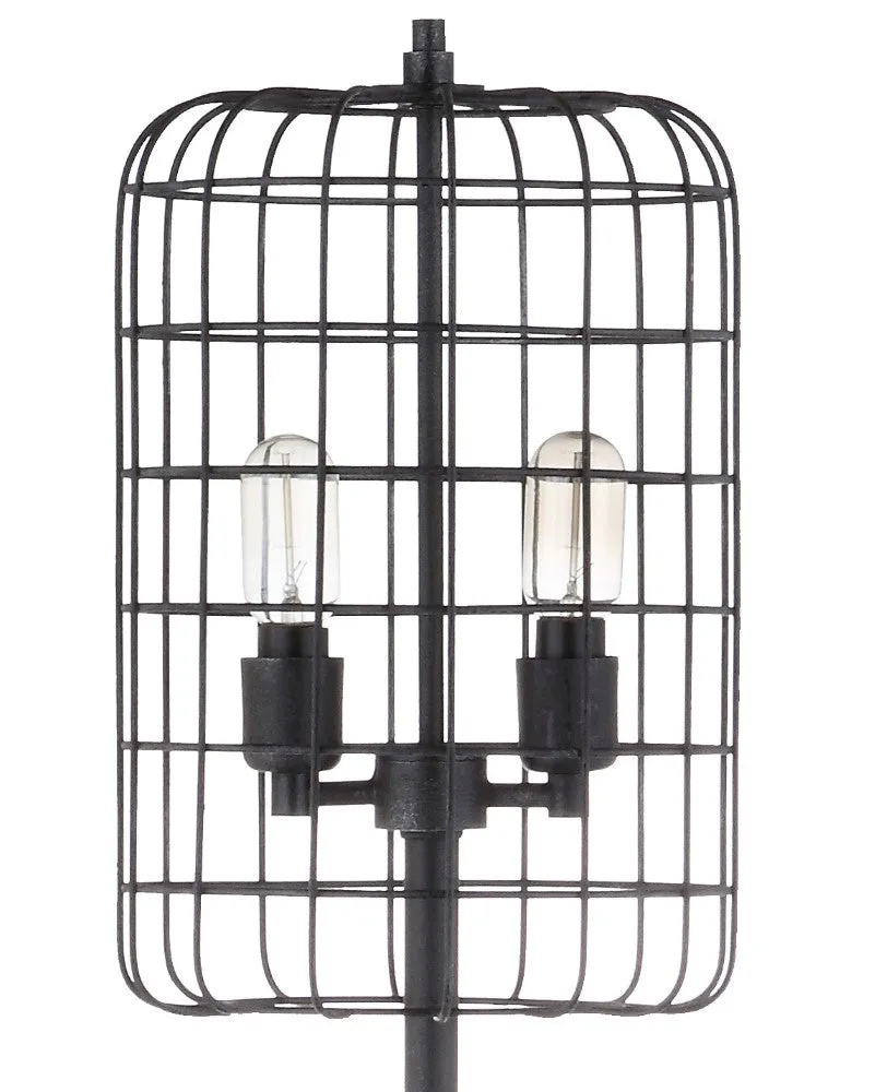 Braden 65" Industrial Metal Floor Lamp