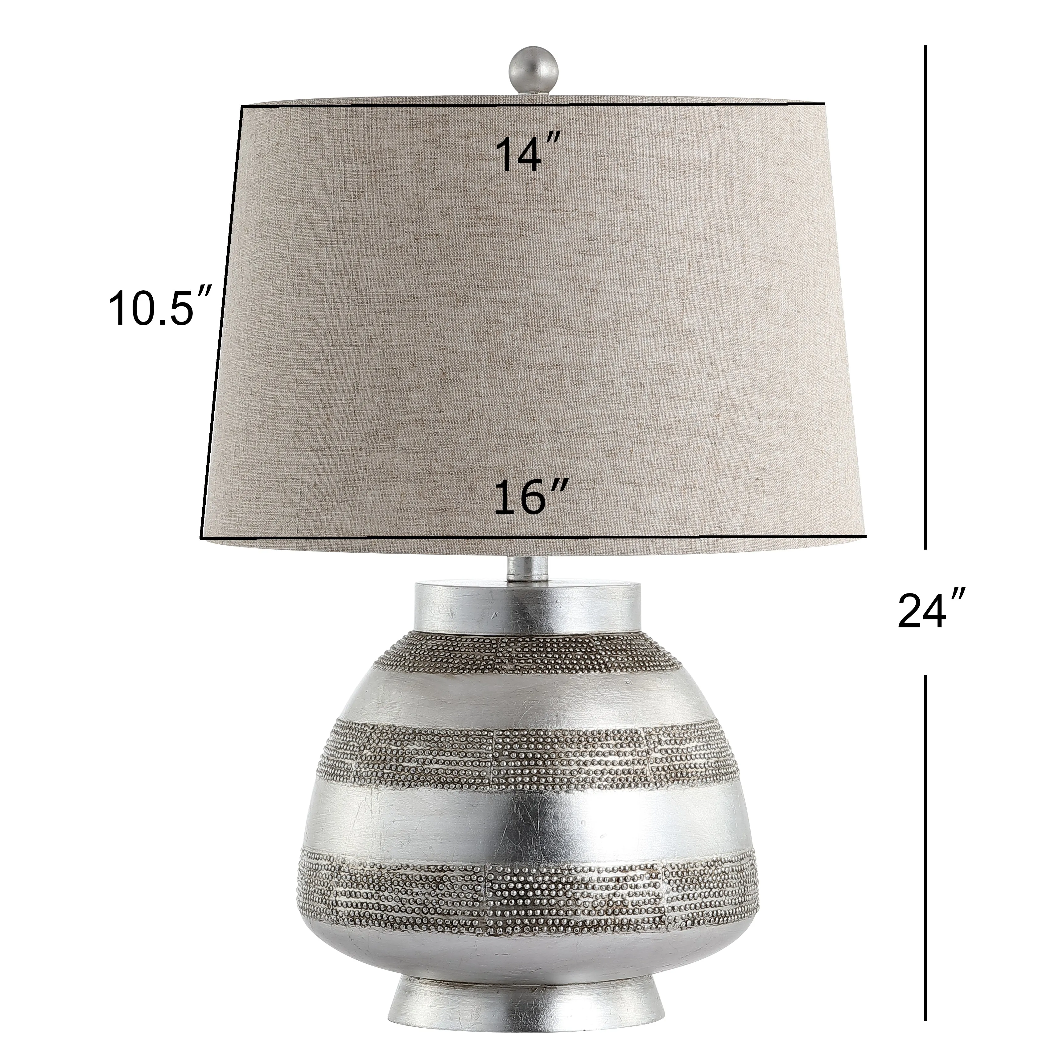 Brenna 24" Resin LED Table Lamp