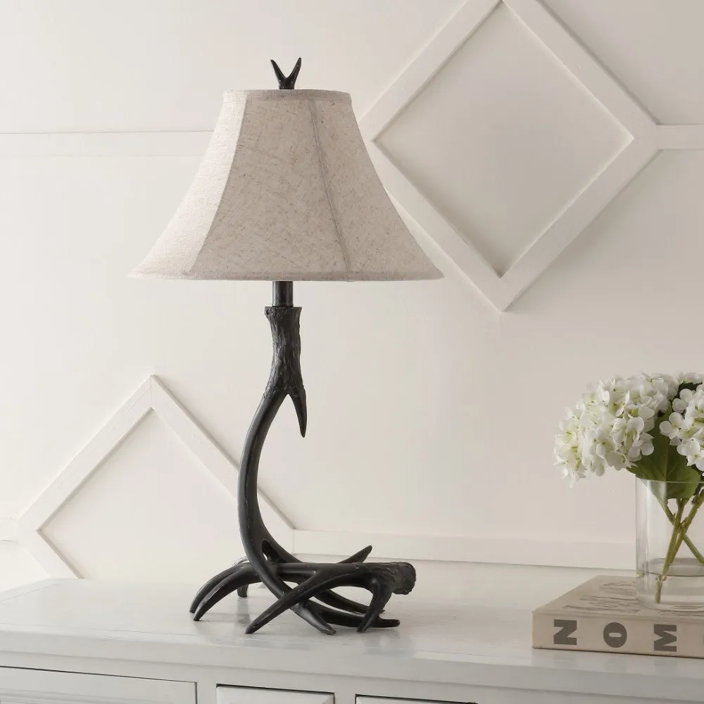 Brisbane 27.5" Rustic Resin LED Table Lamp