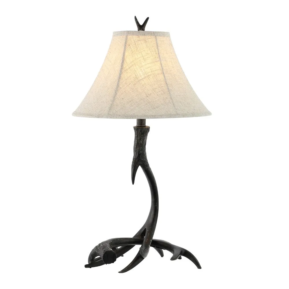 Brisbane 27.5" Rustic Resin LED Table Lamp