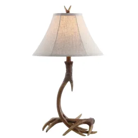 Brisbane 27.5" Rustic Resin LED Table Lamp