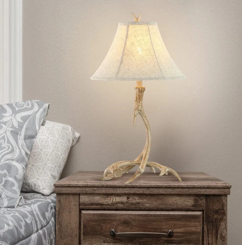 Brisbane 27.5" Rustic Resin LED Table Lamp