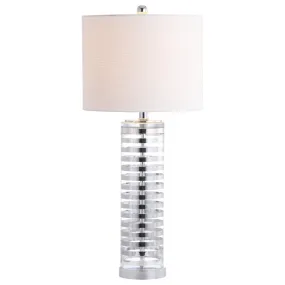 Brooks 29.5" Glass LED Table Lamp