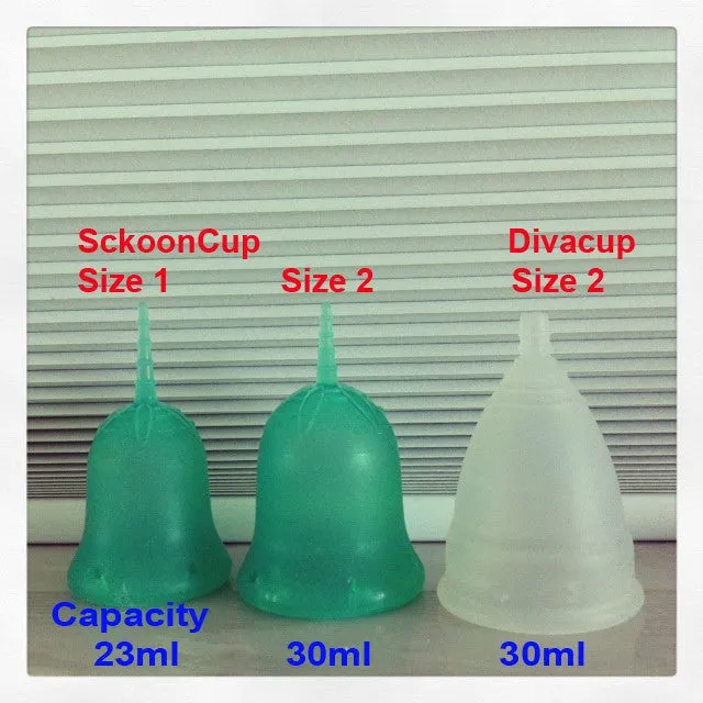 BUY WITH A FRIEND SAVE MONEY 2 SCKOONCUPS $66  FREE SHIPPING Custom Choose Color & Size - CLARITY