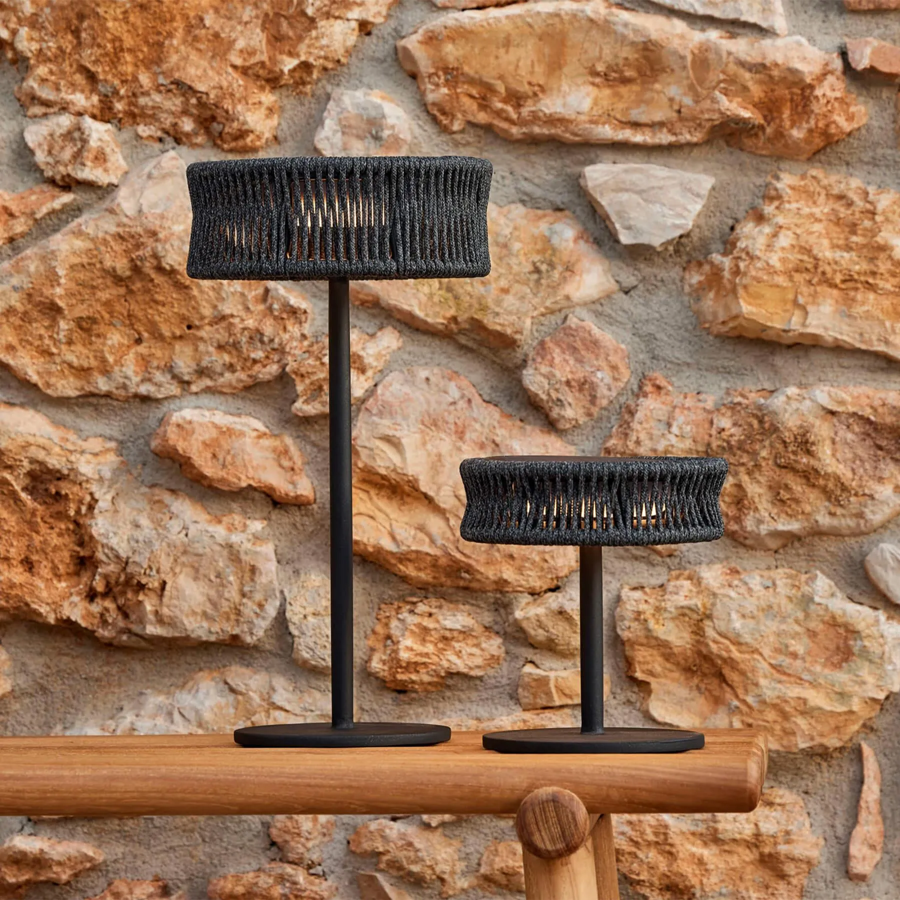 Cane-line Illusion Garden Table Lamp
