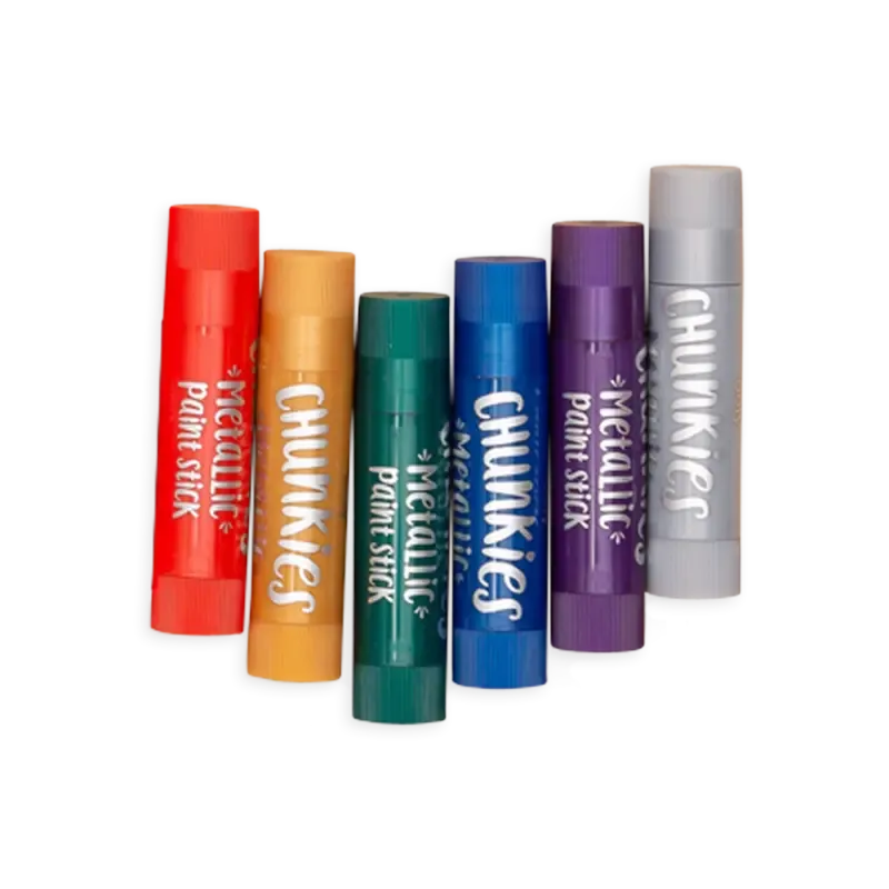 chunkies paint sticks - metallic - set of 6