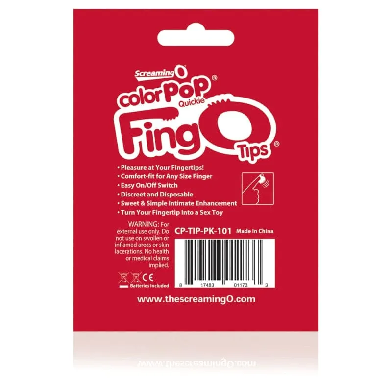 Colorpop Quickie Fingo Tips - Each - Pink